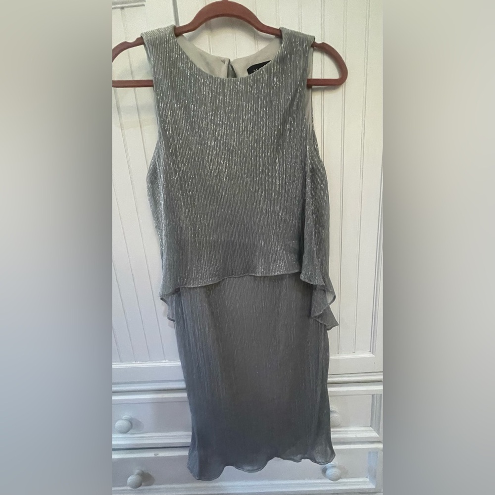 Women’s Scarlet Special Occasion Dress -  Silver - Size 10 NWT